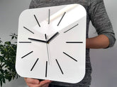 Large 3D Acrylic Mirror Wall Adhesive Clock (#AC45)
